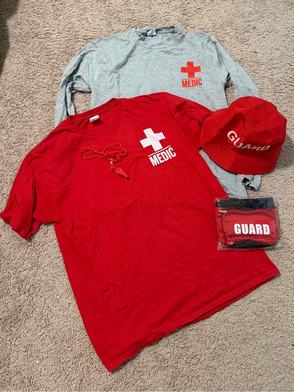 Medic & Lifeguard Halloween Costume and Accessories